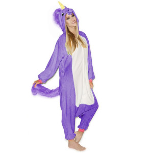 Onesie Kigurumi Lilla Ükssarvik