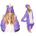 Onesie Kigurumi Lilla Ükssarvik