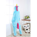 Onesie Kigurumi Türkiissinine Ükssarvik