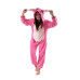 Onesie Kigurumi Roosa Stitch