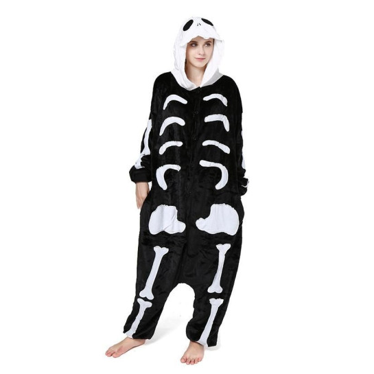 Onesie Kigurumi Skelett