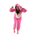 Onesie Kigurumi Roosa Stitch